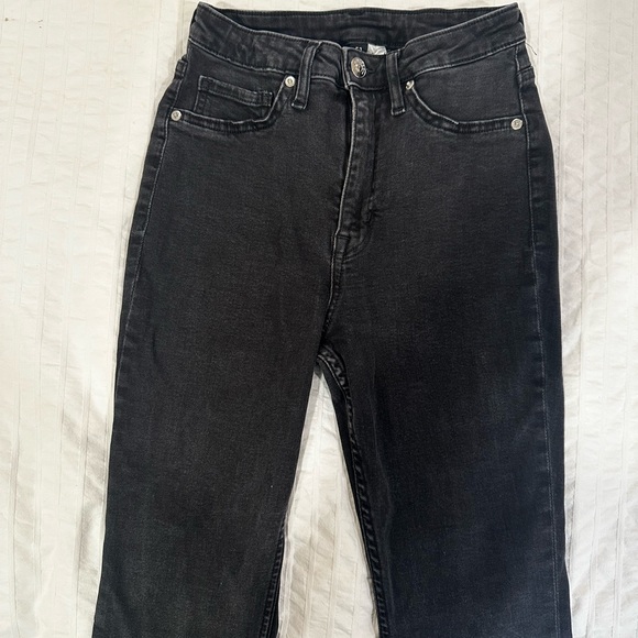 H&M Dark Wash Flare & Wide Leg Jeans - Picture 1 of 4